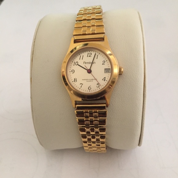 armitron women's gold watches